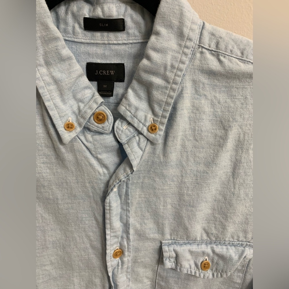 J.Crew | Light Blue Button Down | M
